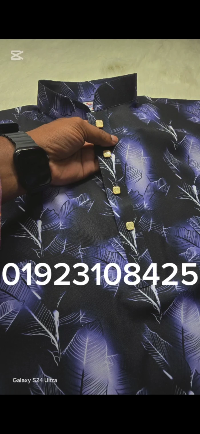 নতুন চায়না কালো ব্লু কালার ১